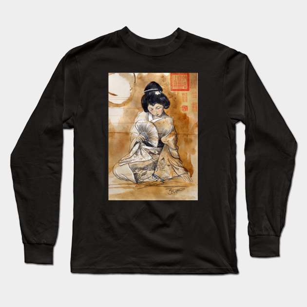 Tradition Long Sleeve T-Shirt by Loui Jover 